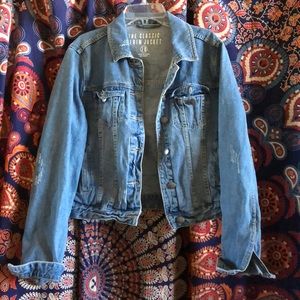 Denim Cotton On Jacket